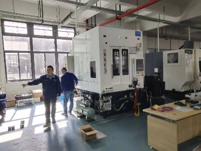 850加工中心卸車定位