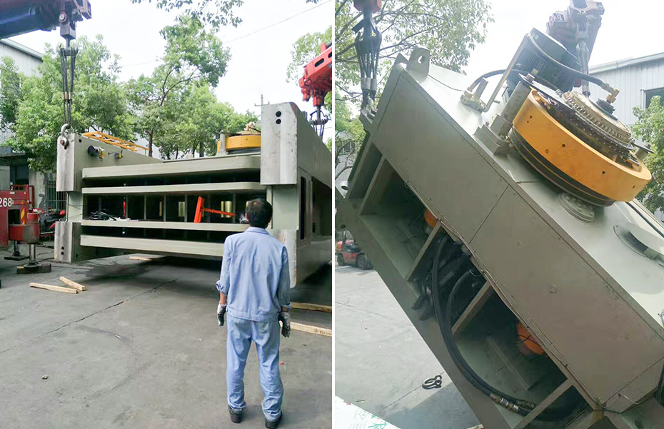 630t沖床安裝調試